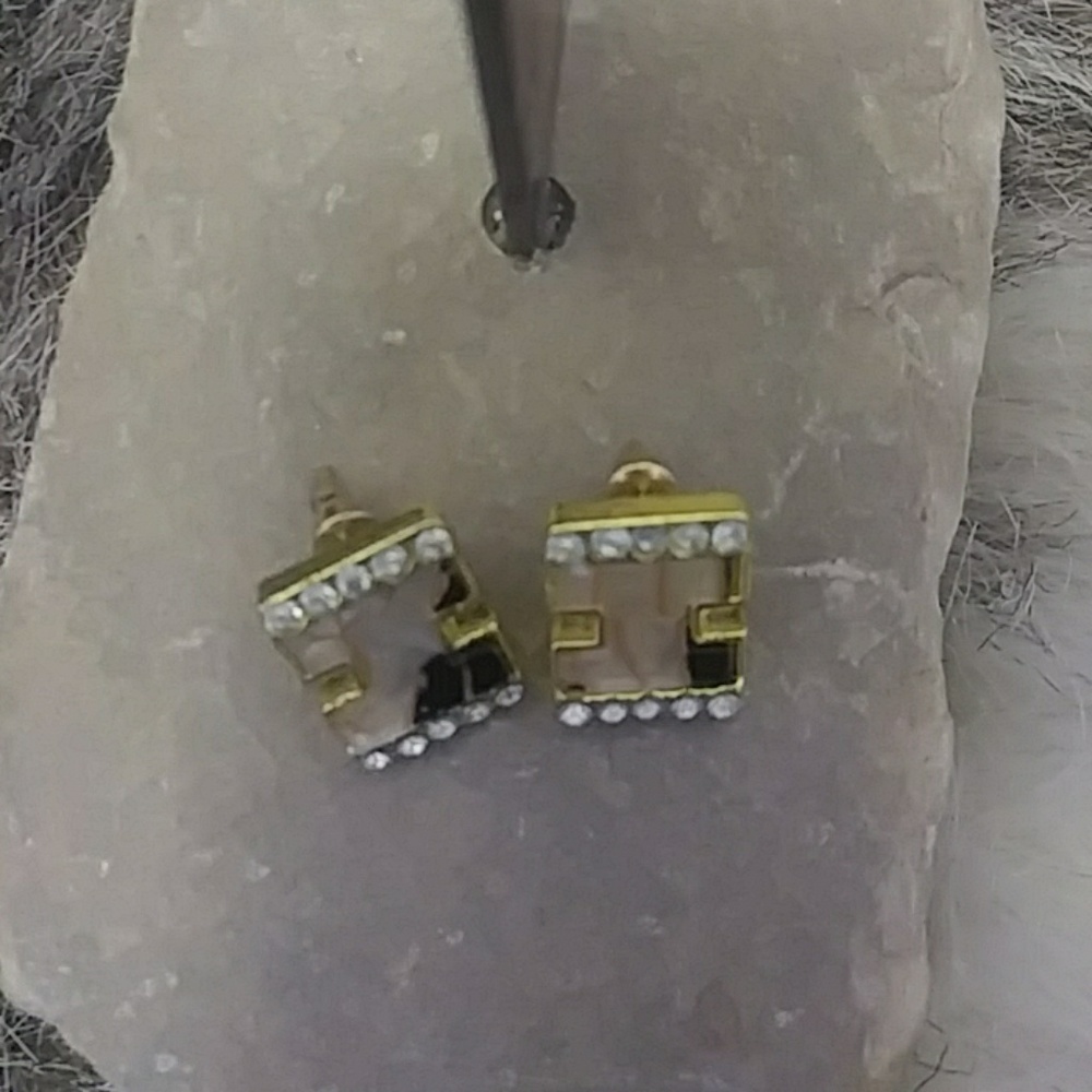 Unique Marble Earring - Picture 3 of 4